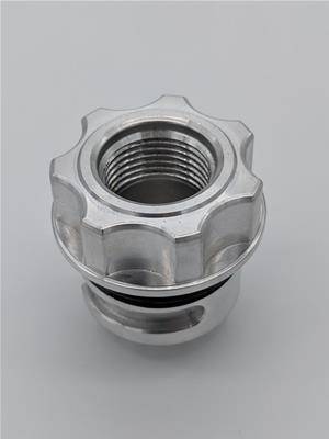 GRANATELLI THREADED INSERT. VENTED OIL FILL CAP. -10 ORB FEMALE & LS. LT & COYOT