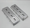 GRANATELLI DODGE HEMI VALVE COVER SET. BILLET. 5.7. 6.1. 6.2 & 6.4 WITH OIL FILL-1