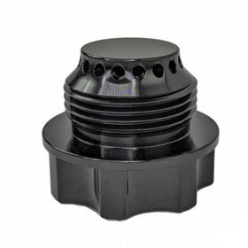 GRANATELLI THREADED INSERT. VENTED OIL FILL CAP. -10 ORB FEMALE & -20 AN MALE TR