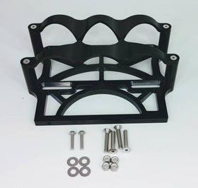 GRANATELLI 6 VOLT OPTIMA BATTERY TRAY - BILLET - ANODIZED BLACK