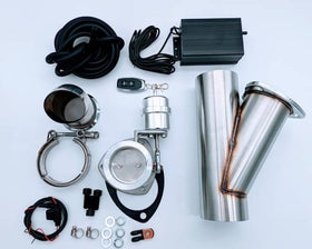 GRANATELLI 2.5 (63MM) VACUUM CONTROLLED - ELECTRONIC EXHAUST CUTOUT SYSTEM - ST"
