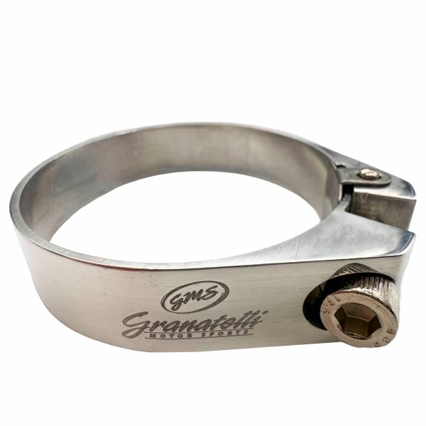 GRANATELLI 1.50 HOSE O.D. CLAMP. I.D. ADJUSTMENT RANGE 42 - 44MM - POLISHED"