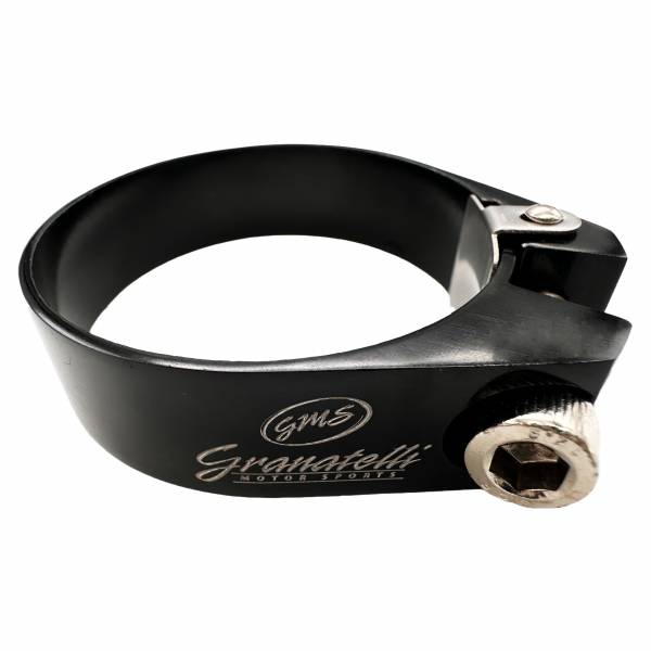 GRANATELLI 1.75 HOSE O.D. CLAMP. I.D. ADJUSTMENT RANGE 47.5 - 49.5MM - BLACK"