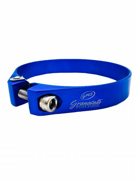 GRANATELLI 1.50 HOSE O.D. CLAMP. I.D. ADJUSTMENT RANGE 42 - 44MM - BLUE"