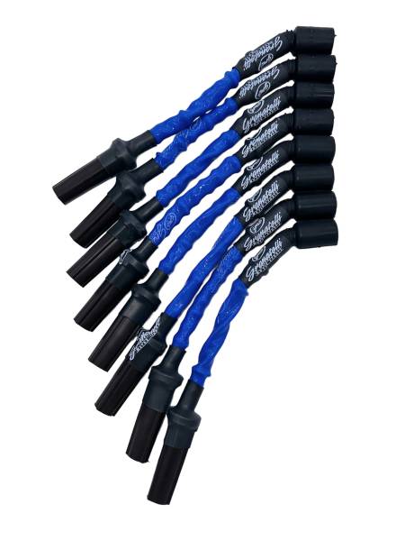GRANATELLI GM L83 5.3 & L86 6.2 TRUCK/SUV V-8 HI-PERF C-N-P CONN KIT. W/ BLUE HI