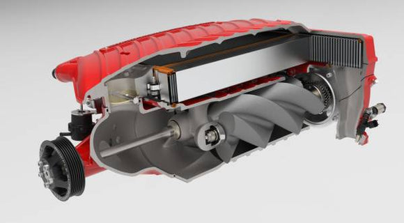 Whipple 2015-2017 Jeep SRT8 6.4L (3.0L) SC Kit