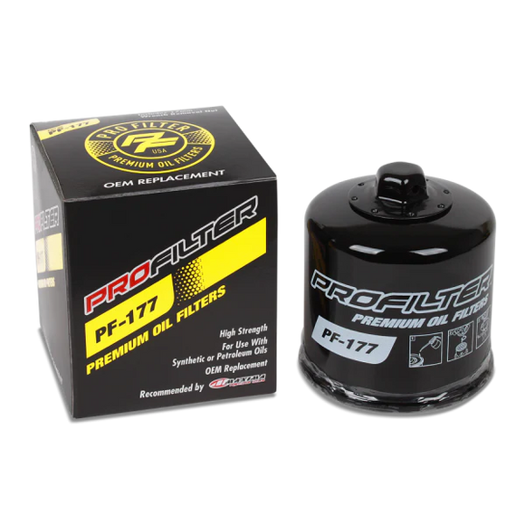 ProFilter Buell Spin-On Black Performance Oil Filter