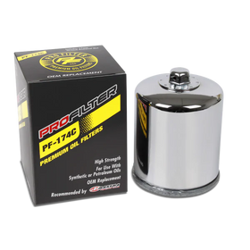 ProFilter Harley Spin-On Chrome Various Performance Oil Filter