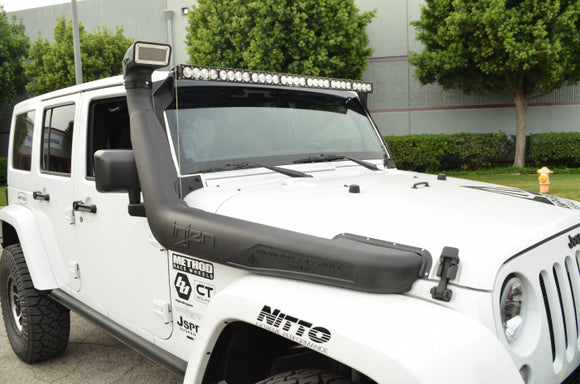 Injen EVOLUTION Snorkel For The Jeep JK 2007-2018 Jeep Wrangler JK*Requires Hood Modification*