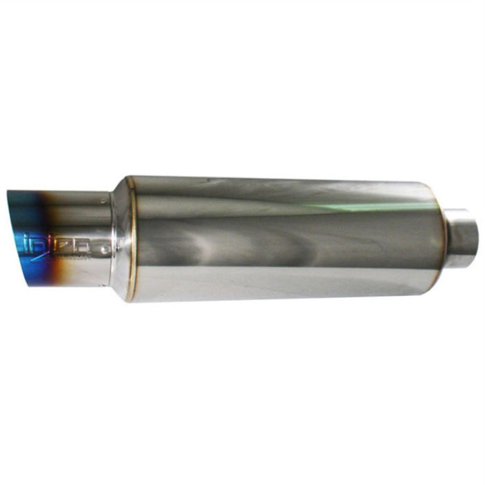 Injen 60MM Universal Muffler w/ Titanium Burnt Tip
Part No. SES225TT
2 3/8" Inlet