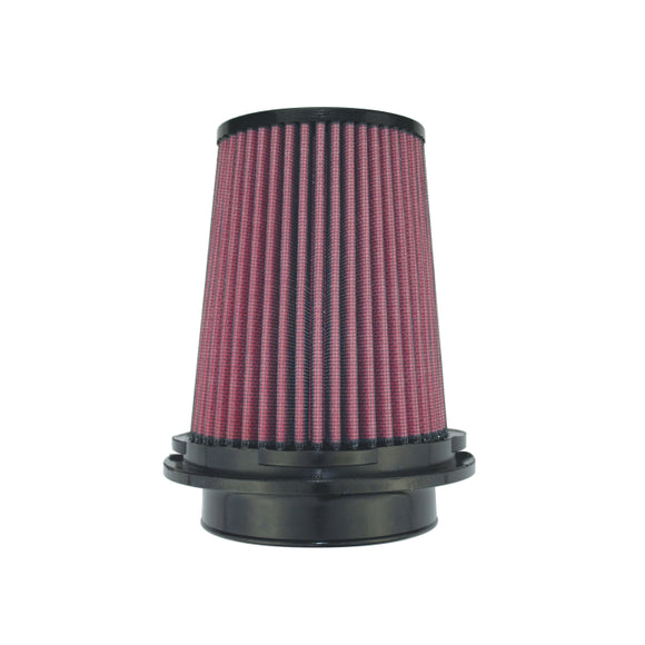 Injen Technology 8-Layer Oiled Cotton Gauze Air Filter
Part No. X-1112-BR
4.00in Flange ID, 6.0in Twist Lock Base / 6.30in Media Height / 4in Top