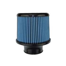 Injen Technology SuperNano-Web Air Filter
Part No. X-1013-BB
2.75in Flange ID, 6in Base / 5in Media Height / 5.30in Inertia Top