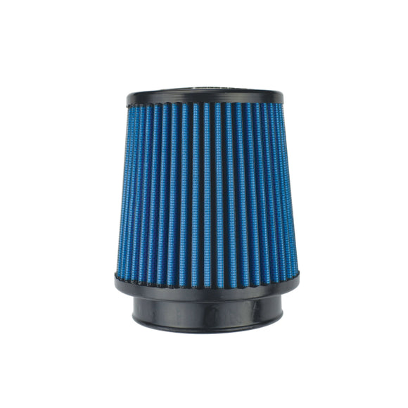 Injen Technology SuperNano-Web Air Filter
Part No. X-1020-BB
3.00in Flange ID, 4.75in Base / 4.875in Media Height / 4in Top