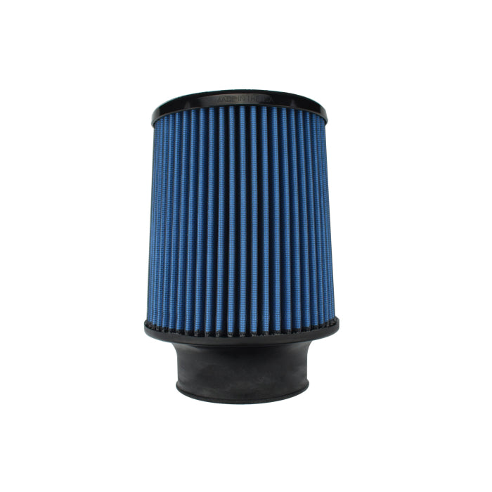 Injen Technology SuperNano-Web Air Filter
Part No. X-1021-BB
3.50in Flange ID, 6in Base / 6.875in Media Height / 5.30in Inertia Top