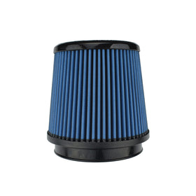Injen Technology SuperNano-Web Air Filter
Part No. X-1046-BB
5.00in Flange ID, 6.5in Base / 6.0in Media Height / 5.30in Inertia Top