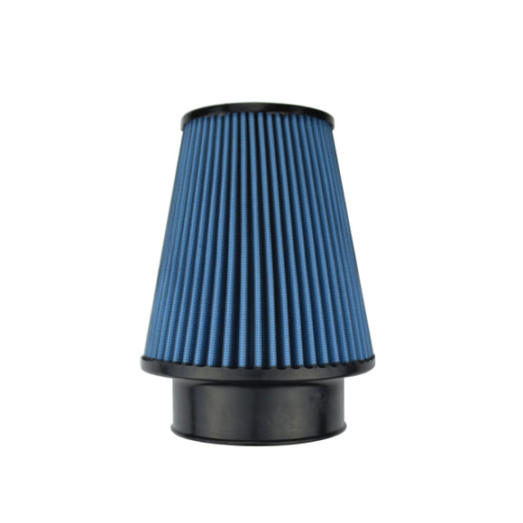 Injen Technology SuperNano-Web Air Filter
Part No. X-1070-BB
4.00in Flange ID, 6.0in Base / 6.3in Media Height / 4.0in Top