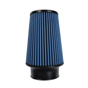 Injen Technology SuperNano-Web Air Filter
Part No. X-1079-BB
3.50in Flange ID, 5.0in Base / 7.0in Media Height / 4.0in Top