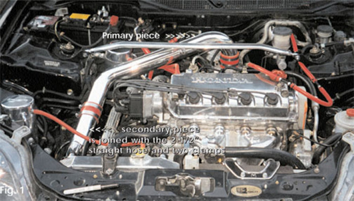 Injen RD Cold Air Intake System 1996-2000 Honda Civic CX / DX / LX L4-1.6L - 0