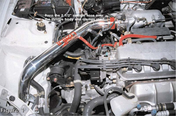 Injen RD Cold Air Intake System 1996-1998 Honda Civic EX / EL / HX L4-1.6L - 0