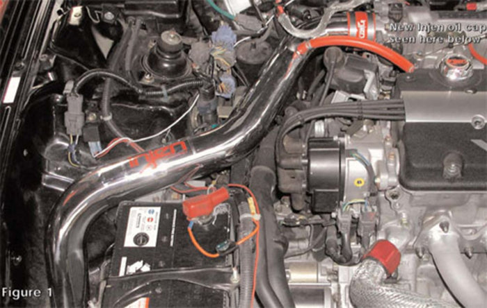 Injen RD Cold Air Intake System 1997-2001 Honda Prelude L4-2.2L - 0