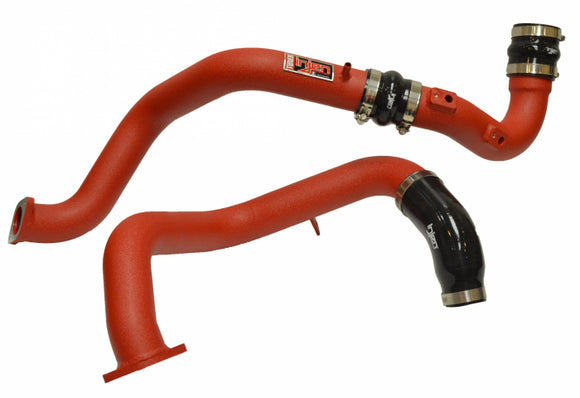 Injen SES Intercooler Pipes (Wrinkle Red) - SES1573ICPWR