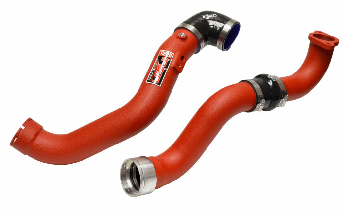 Injen SES Intercooler Pipes (Wrinkle Red) - SES7300ICPWR