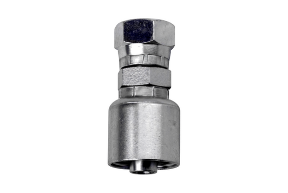 King Shocks Hose End Crimp -08 T -08 SWIVEL