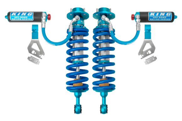 King Shocks 2023+ Toyota Sequoia 2.5 Dia Front Coilover w/Remote Reservoir/w Adjuster (Pair)