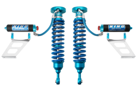 King Shocks 2007+ Toyota Tundra 2.5 Dia Front Coilover w/Remote Reservoir w/Adjuster (Pair)