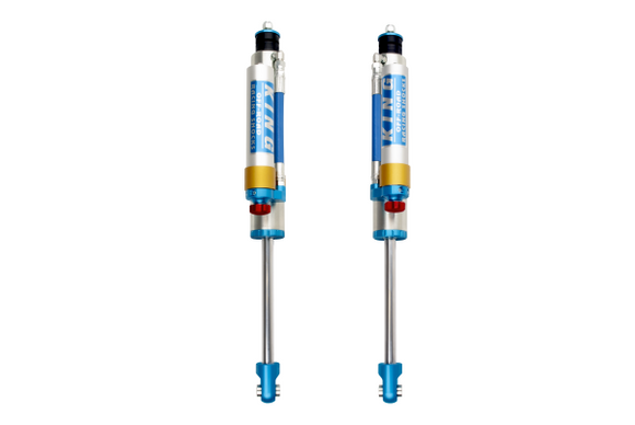 King Shocks 2019+ Ram 1500 4WD Rear 2.5 Dia Piggy Hose Reservoir Shock w/Adjuster (Pair)