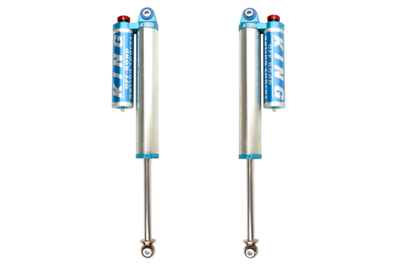 King Shocks 2011+ Chevrolet Silverado 2500/3500/HD Rear 2.5 Dia Piggyback Res Shock w/Adj (Pair)