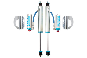 King Shocks 89-97 Toyota Land Cruiser 80 Front 2.5 Dia Remote Res Shock for 3-5in Lift w/Adj (Pair)