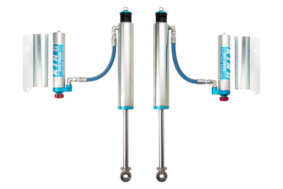 King Shocks 2005+ Ford F-250 4WD Front 2.5 Dia Remote Reservoir Shock w/Adj for 1-2.5in Lift (Pair)