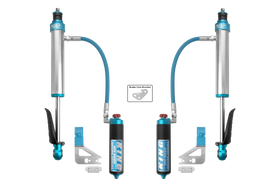 King Shocks 2022+ Toyota Tundra Rear 2.5 Dia Remote Reservoir Coilover & Adjuster (Pair)