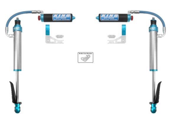 King Shocks 24+ Toyota Land Cruiser 250 Rear 2.5 Dia Remote Reservoir Shock w/Adjuster (Pair)