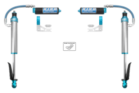 King Shocks 2024+ Toyota Land Cruiser 250/Lexus GX550 Rear 2.5 Dia Remote Reservoir Shock (Pair)