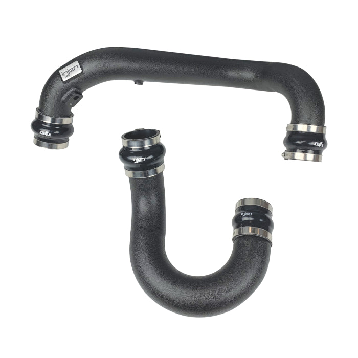 Injen SES Intercooler Pipes - Wrinkle Black - SES3082ICPWB