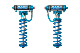 King Shocks 2005+ Ford F-250 4WD Front 2.5 Dia Remote Res Coilover Conversion w/Adjuster (Pair)