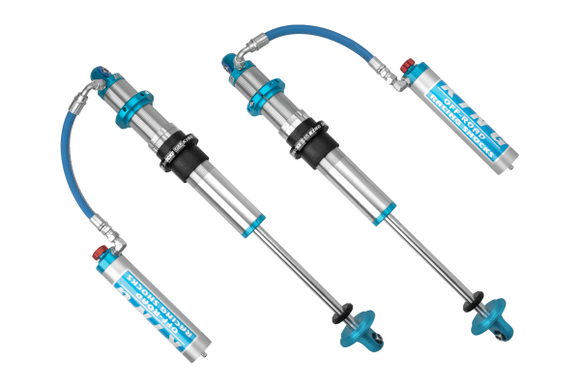 King Shocks 6 in 2.5 PR Coilover Shock Hose Remote Reservoir w/o Springs w/Compression Adjuster