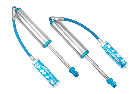 King Shocks 12in 3.0 PR Smoothie Shock Hose Remote Reservoir 1in Shaft