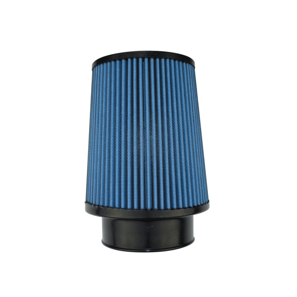 Injen Technology SuperNano-Web Air Filter
Part No. X-1127-BB
4.00in Flange ID, 6.0in Base / 6.9in Media Height / 5in Top