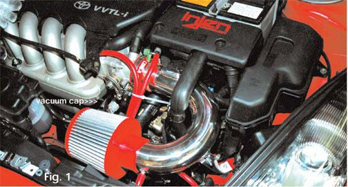 Injen IS Short Ram Cold Air Intake SystemPart No. IS2045BLK 2000-2004 Toyota Celica GT-S L4-1.8L