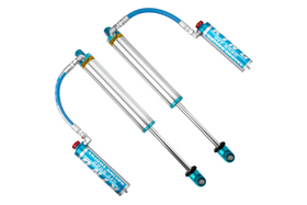 King Shocks 2.5 PR Smooth Body Remote Reservoir Shock w/IBP & Compression Adjuster - 16in Travel