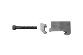 King Shocks Fin Res Flat Weld On Clamp Assembly