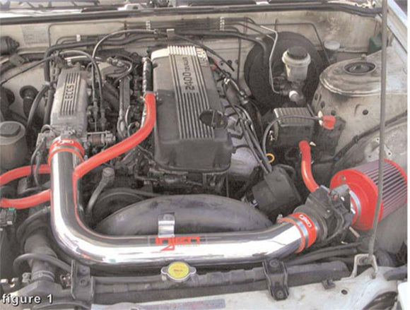 Injen IS Short Ram Cold Air Intake SystemPart No. IS1910P 1989-1990 Nissan 240SX L4-2.4L