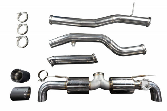 Injen Performance Exhaust System
Part No. SES2300CF
2020-2023 Toyota GR Supra L6-3.0L Turbo (A90/A91)