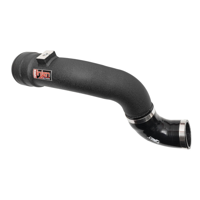 Injen SES Intercooler Pipe - Cold Side Only Wrinkle Black Finish 2017-2022 Ford Super Duty Truck V8-6.7L(td)