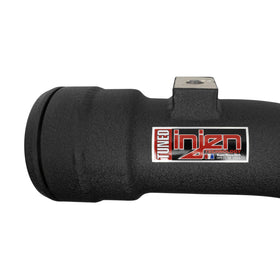 Injen SES Intercooler Pipe - Cold Side Only Wrinkle Black Finish 2017-2022 Ford Super Duty Truck V8-6.7L(td) - 0