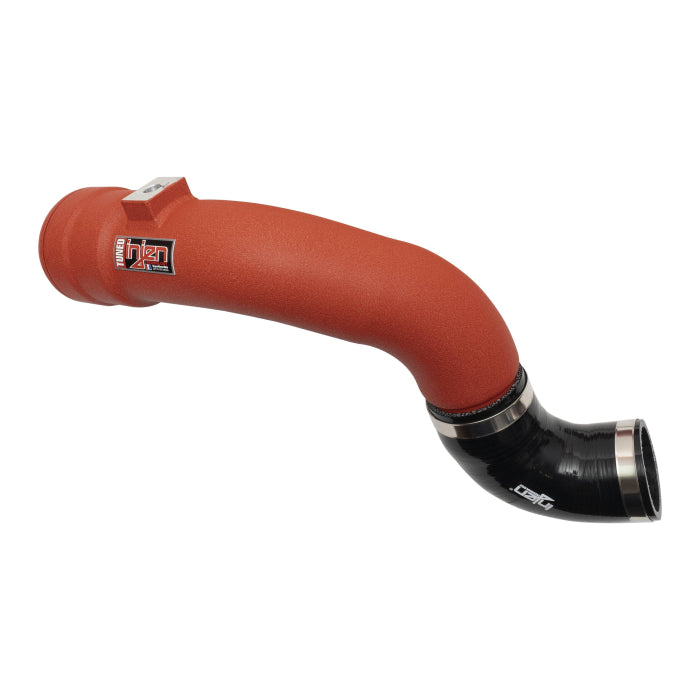 Injen SES Intercooler Pipe - Cold Side Only Wrinkle Red Finish 2017-2022 Ford Super Duty Truck V8-6.7L(td)