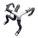 Injen SES Intercooler PipesWrinkle Black Finish 2021-2024 Ford Bronco V6-2.7L Twin Turbo-2